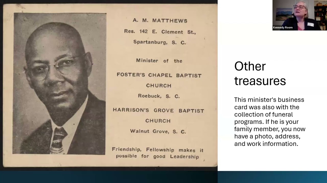 Genealogy Series Researching Your African American Ancestors