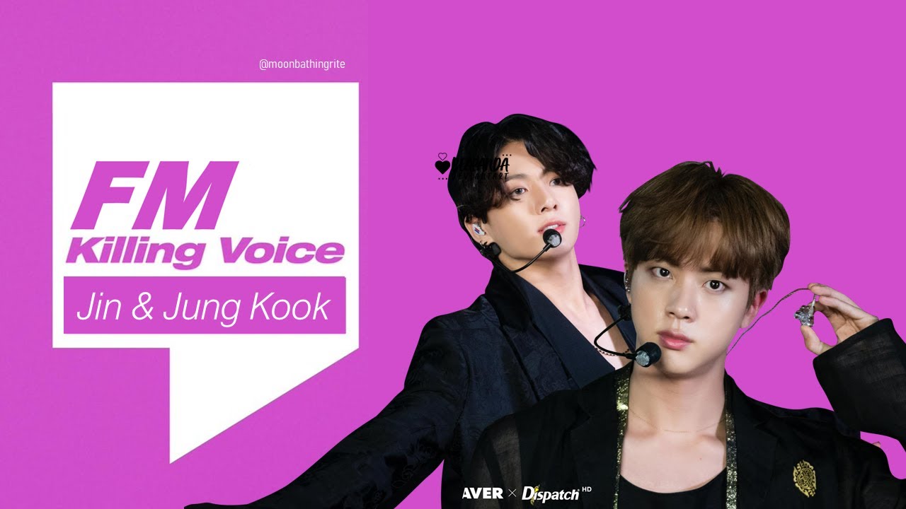 🎧 BTS Jin & Jungkook Killing Voice | Best Harmonization & Duet (use headphone, fanmade)