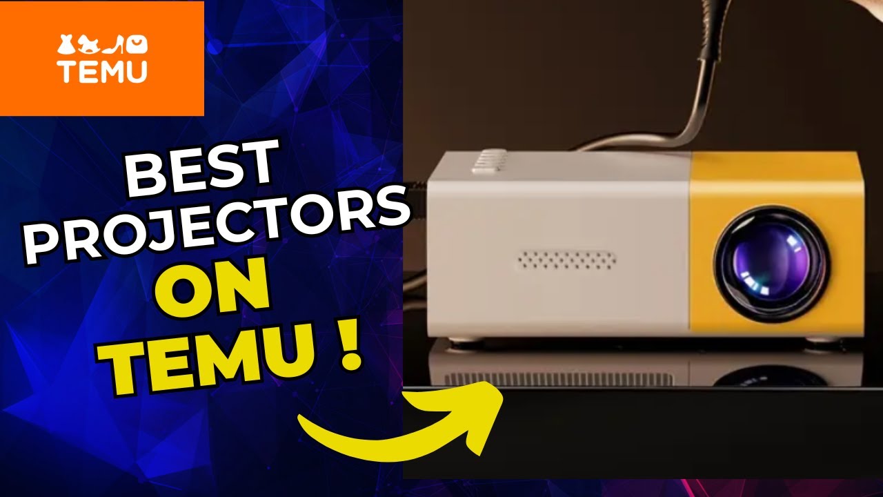 TOP 5 - Best Projectors On Temu 2025 ✅