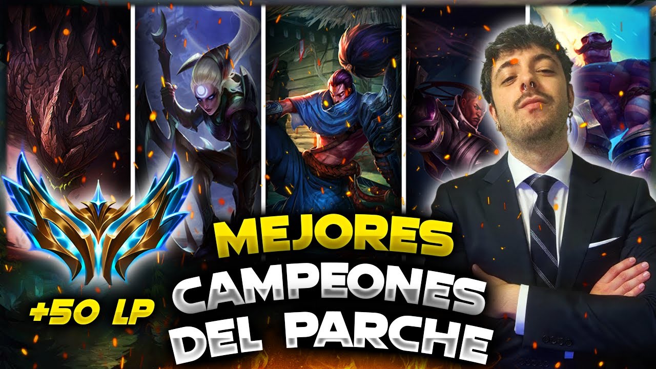 LOS MEJORES CAMPEONES DE LA NUEVA SEASON de League of Legends 🔥 | 2026