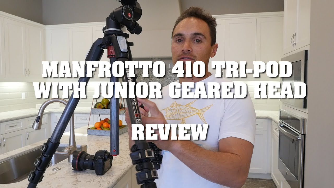 Manfrotto 410 Junior Geared Head Review (Possibly The Best Real Estate Tripod Head)