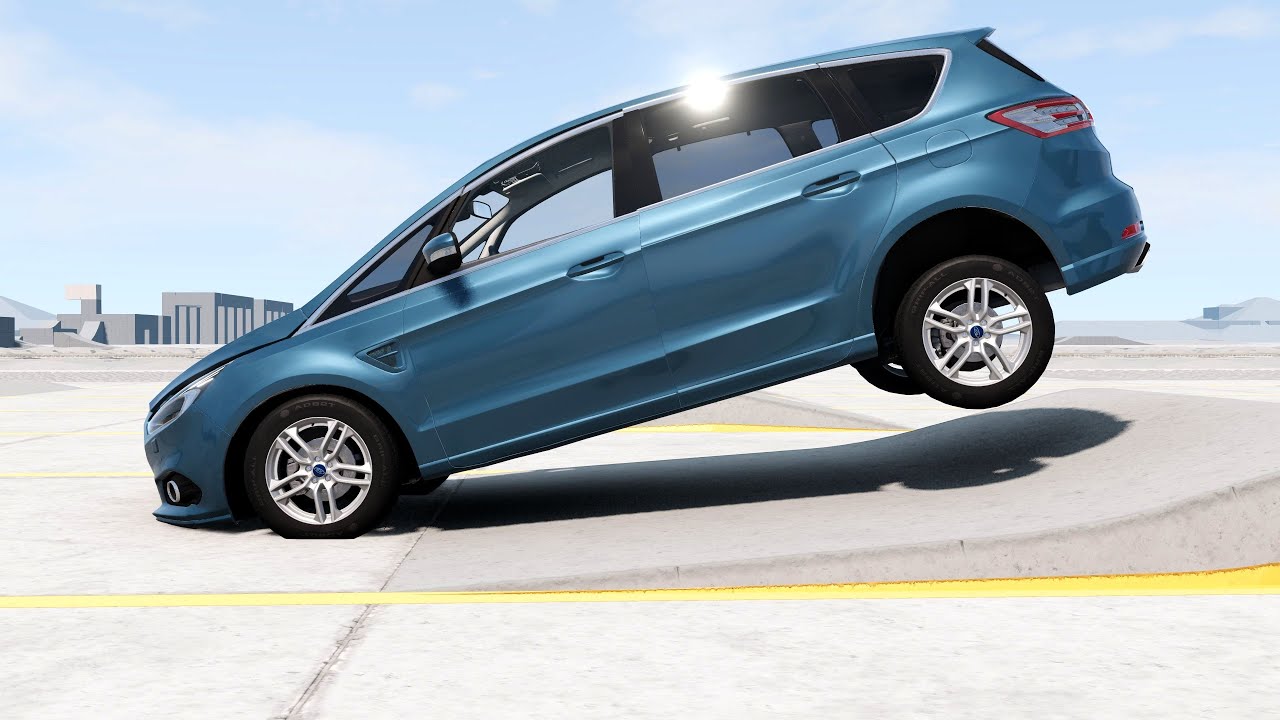 BeamNG Drive - 2015 Ford S MAX Suspension Testing