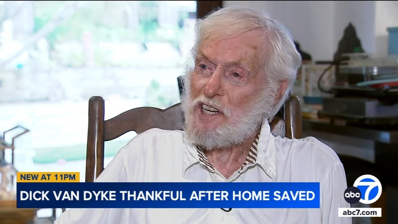 Dick Van Dyke says neighbors 'saved' him during Malibu fire evacuation