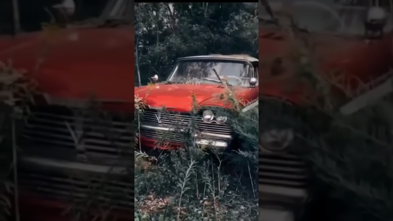 I thought she was still alive&hellip;👀 #viral #automobile #christine #fury #revival #willitrun