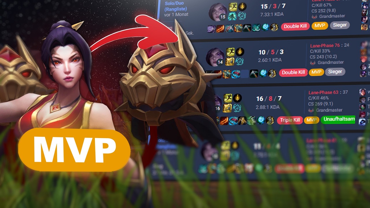 Обучающее руководство по игре за Кай'су (ранг Challenger 1) в League of Legends.
