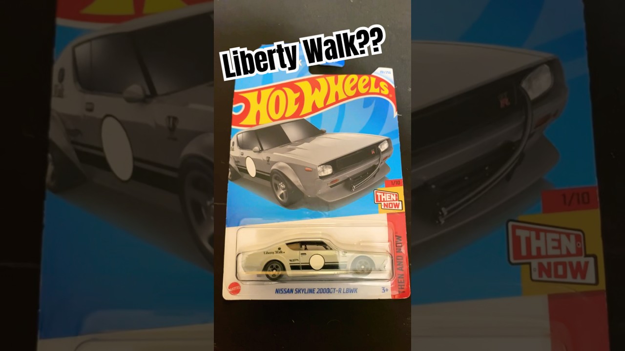 Hot wheels: Nissan Skyline 2000 GT-R LBWK #hotwheels #diecast #nissan #skyline #edit
