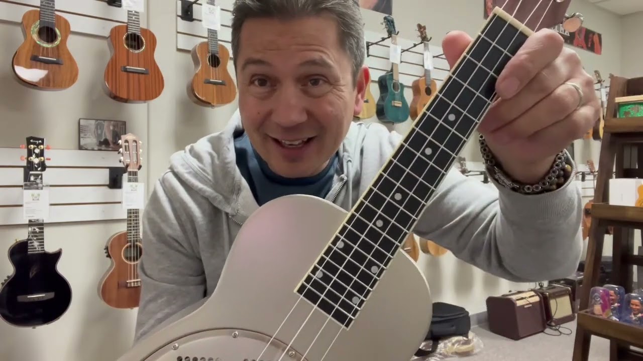 Gold Tone ResoUke Concert Resonator Ukulele Demo/Review at Aloha City Ukes