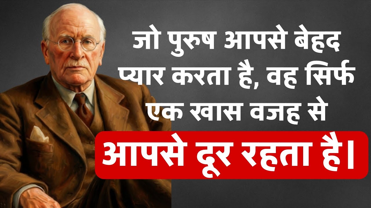 जो पुरुष आपसे बेहद प्यार करता है, वह सिर्फ एक खास वजह से आपसे दूर हो जाता है। Carl jung 