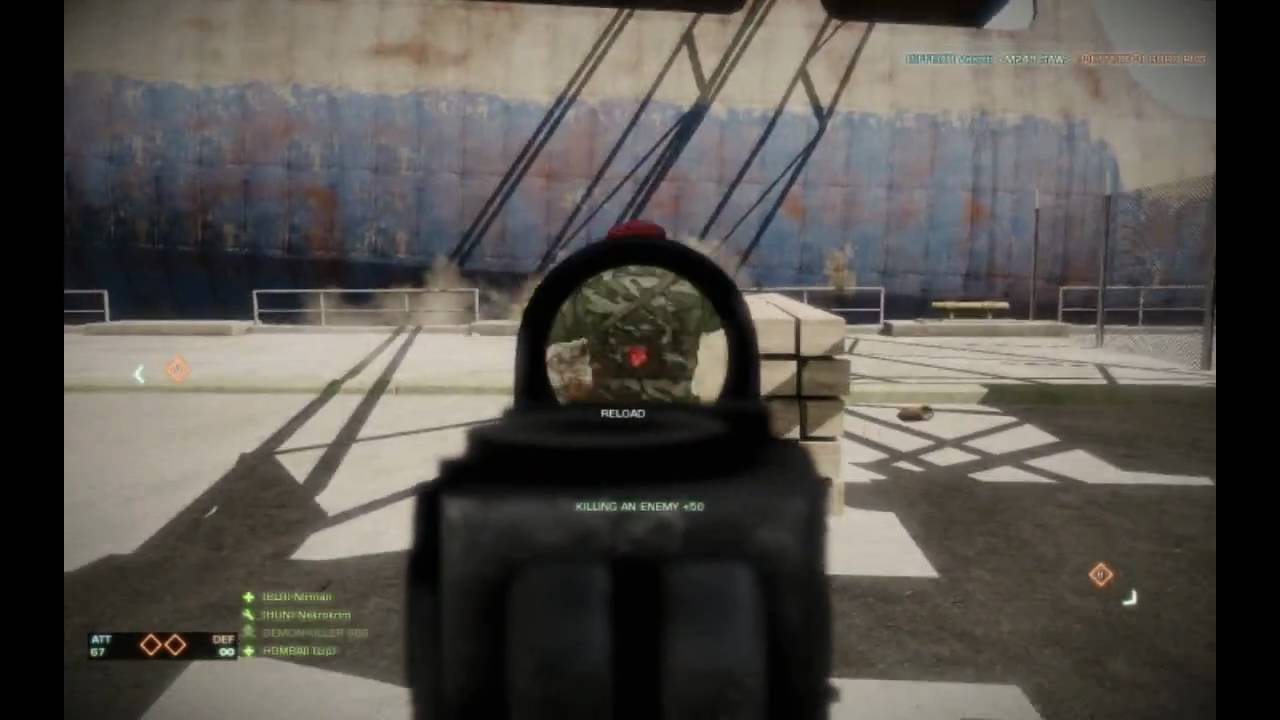 Battlefield: Bad Company 2 HD Multiplayer Magic with 25 FPS