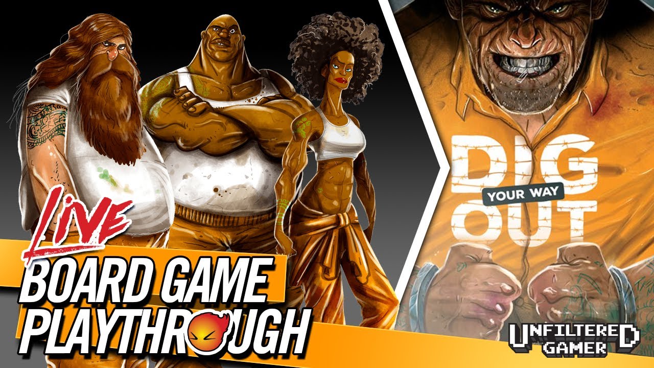 Dig Your Way Out - Board Game Playthrough