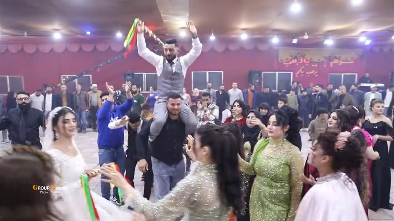 زفاف ارام ❤️ دلفين كروب نورس للتصوير اعراس مزكين ملالي ابو نورس رقص جوبي محمود سليمان اعراس عامودا