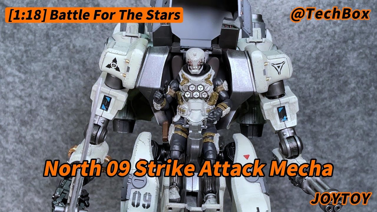 Joytoy Battle For The Stars, North 09 Strike Attack Mecha, 1/18 scale action figure