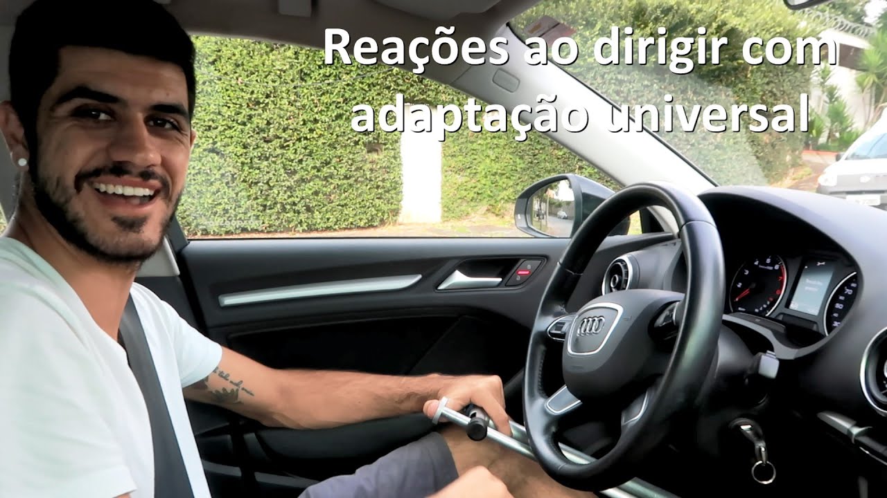 Reações ao dirigir com adaptação universal Part. @CARVIDEO BR