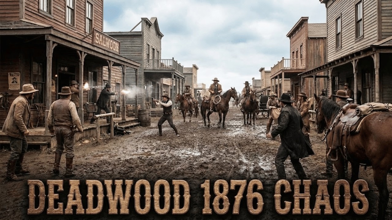 Deadwood 1876: The Wildest Town in the West Where Murders Happened Daily