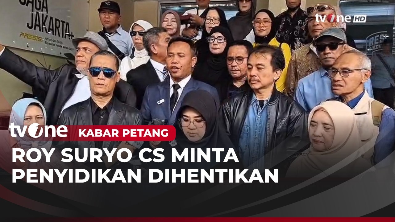 Roy Suryo CS Minta Penyidikan Dihentikan | Kabar Petang