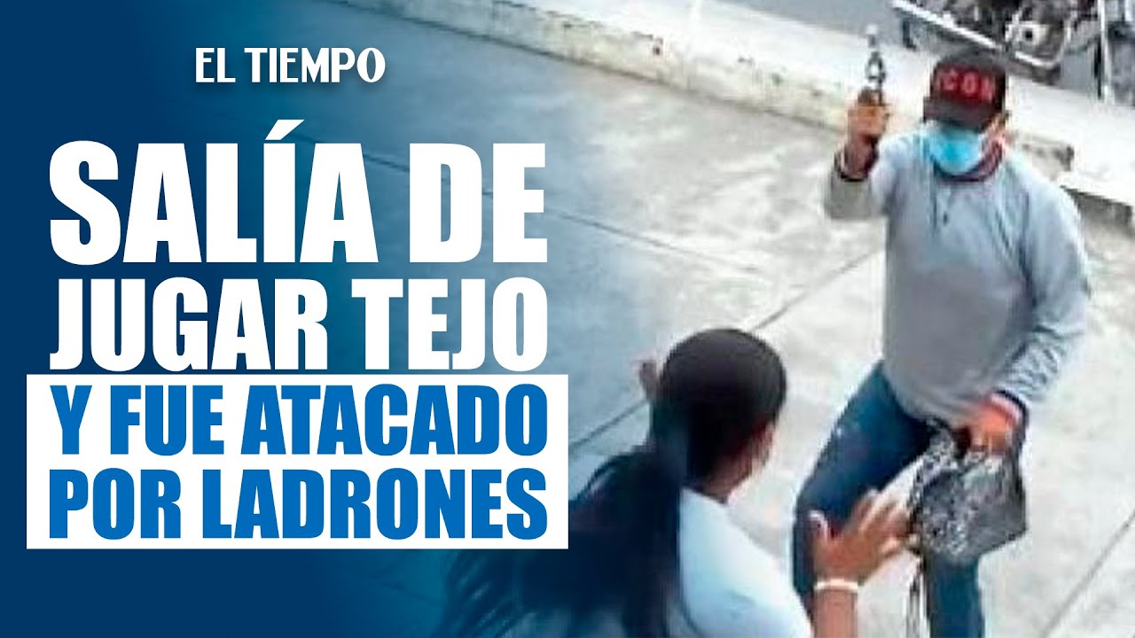 Violento asalto en Engativá: 10 delincuentes atacaron a un hombre tras jugar tejo | EL TIEMPO