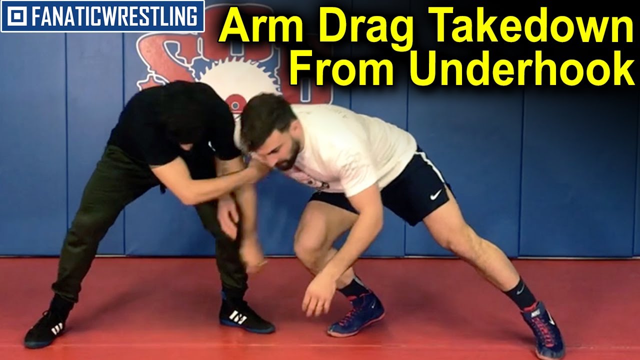 Slick Arm Drag Wrestling Takedown From Underhook With Mario Mason