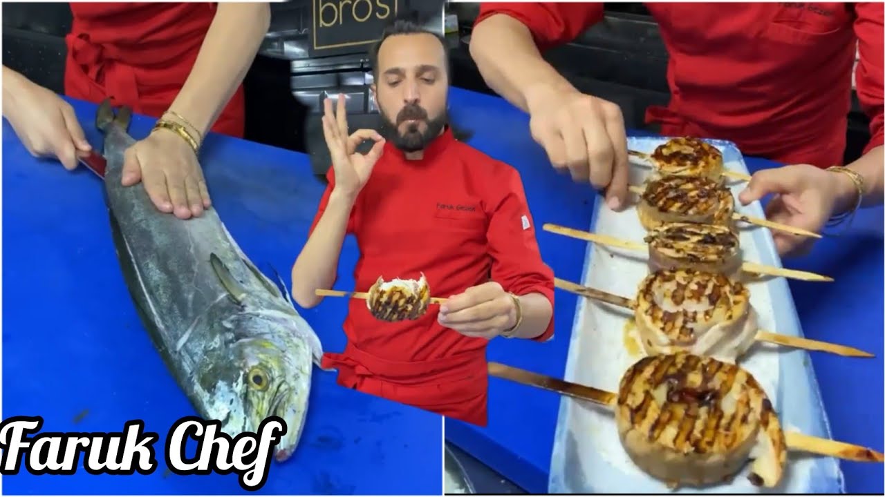 Lambuka fish & angler fish Faruk Chef