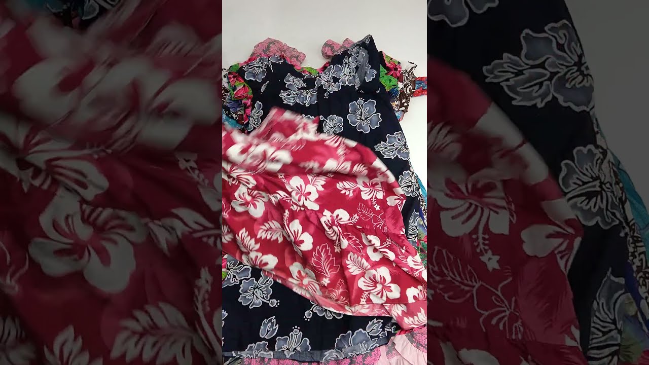 Hawaiian Caftans I0424237-16 22 pcs 15 lbs Wholesale at Tiedemann Globe
