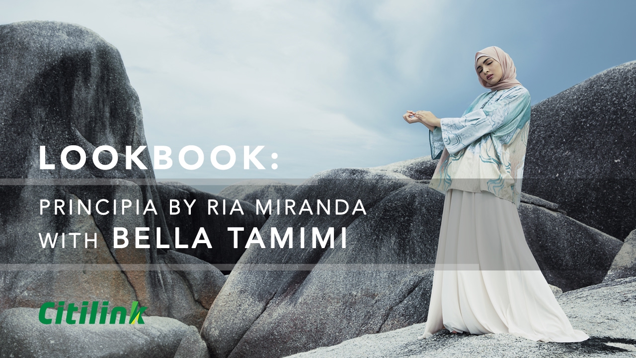 Fashion Lookbook Principia by Ria Miranda with Bella Tamimi