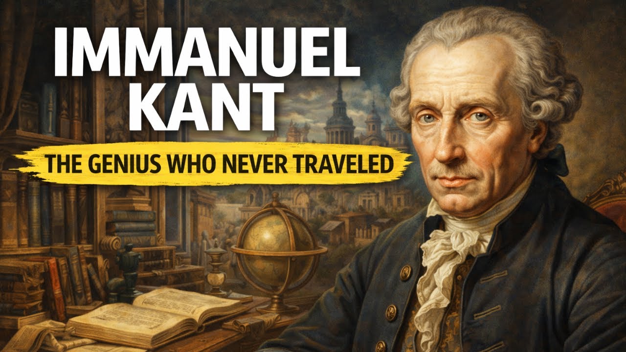 Immanuel Kant :The Philosopher Who Never Left His City Relaxing History to Fall Asleep To