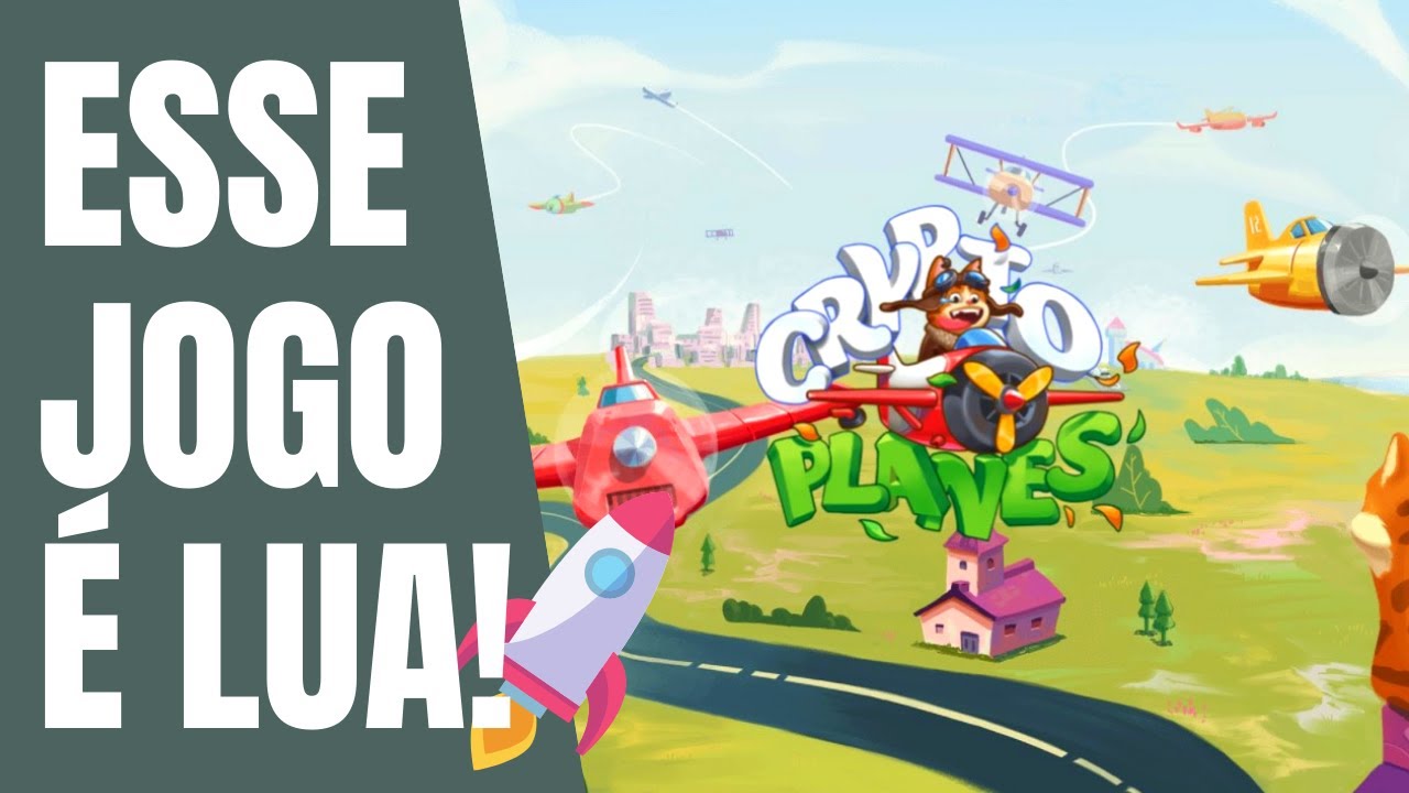 ESSE JOGO &Eacute; LUA! CRYPTO PLANES &Eacute; DOS MESMOS CRIADORES DE CRYPTO CARS - NOVO JOGO NFT