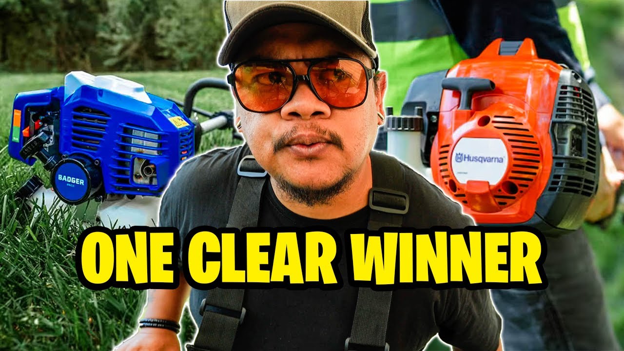 Wild Badger vs Husqvarna! 🤠STRING TRIMMER SHOW DOWN!🤠 Watch before you buy!