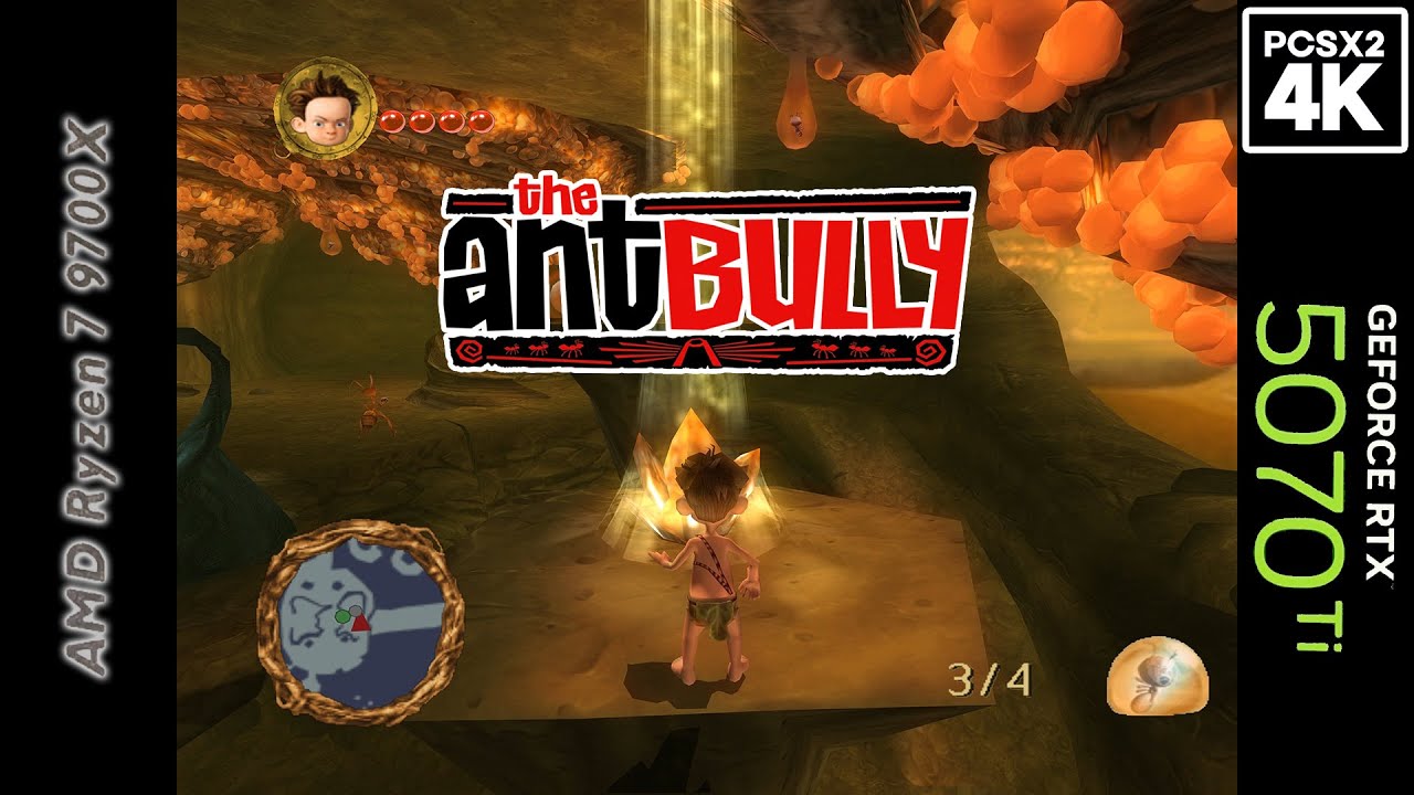 The Ant Bully (4K / 2160p / 60fps) | Эмулятор PCSX2 2.7.38 | Sony PS2