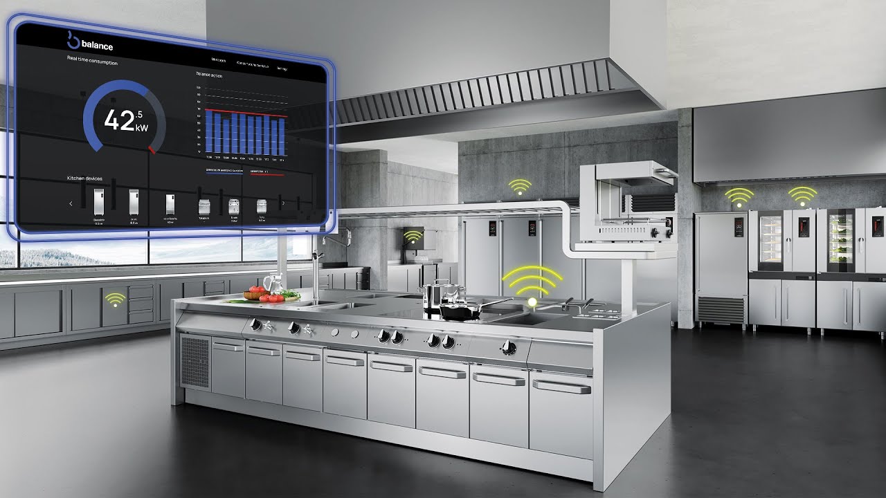 Balance - Tecnologia Wi-Fi per gestire l'energia della cucina professionale