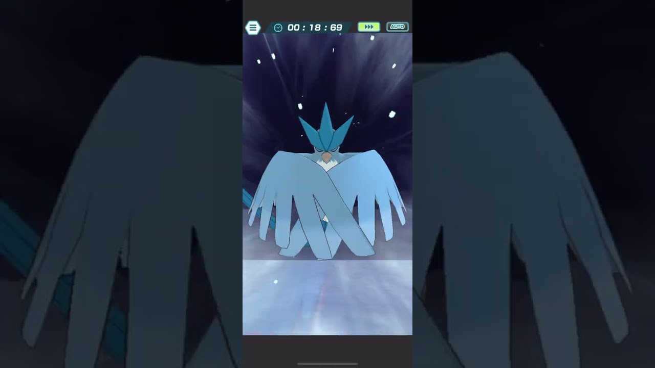 [Pokémon Masters EX] Damage Challenge VS Blue: 3v1 Ice Weakness 2.7M points with NC Red