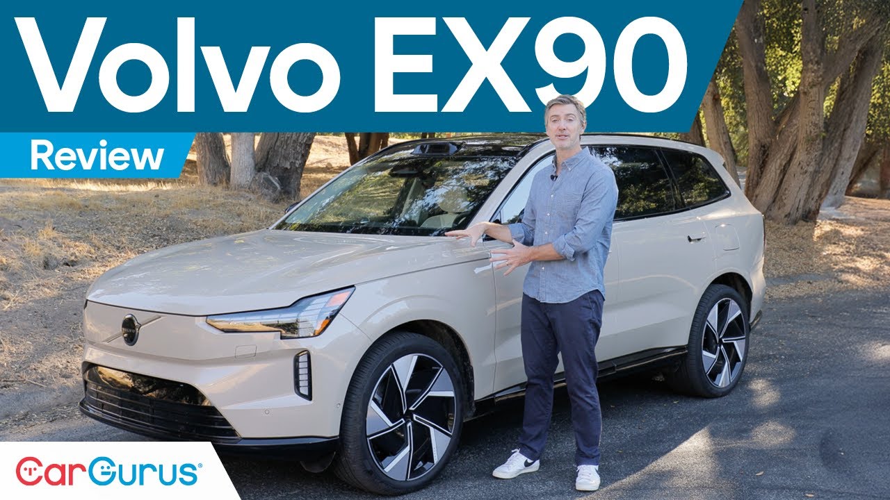 Первый трёхрядный электрический Volvo | Volvo EX90