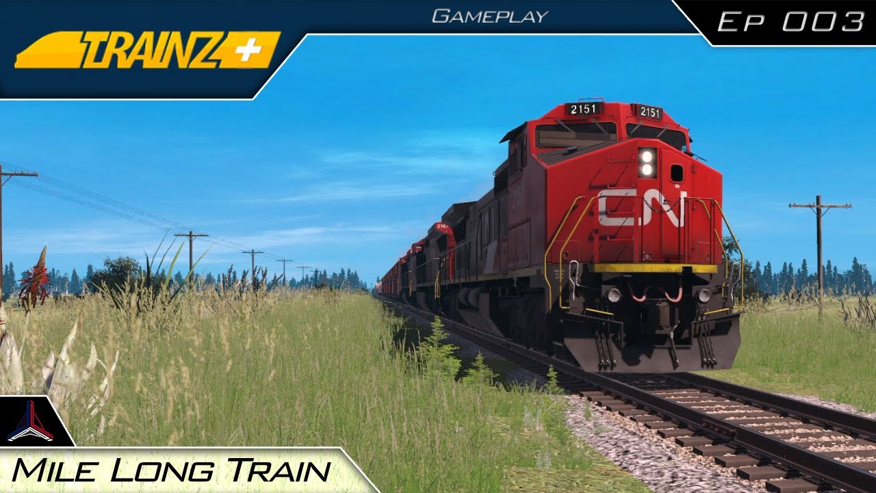 Mile Long Train | Trainz Plus | #003