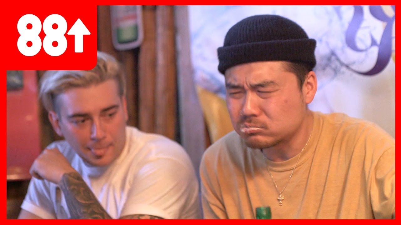 Dumbfoundead and Getter Eat Silkworm Larvae | Food Trip w/ Chris Oh