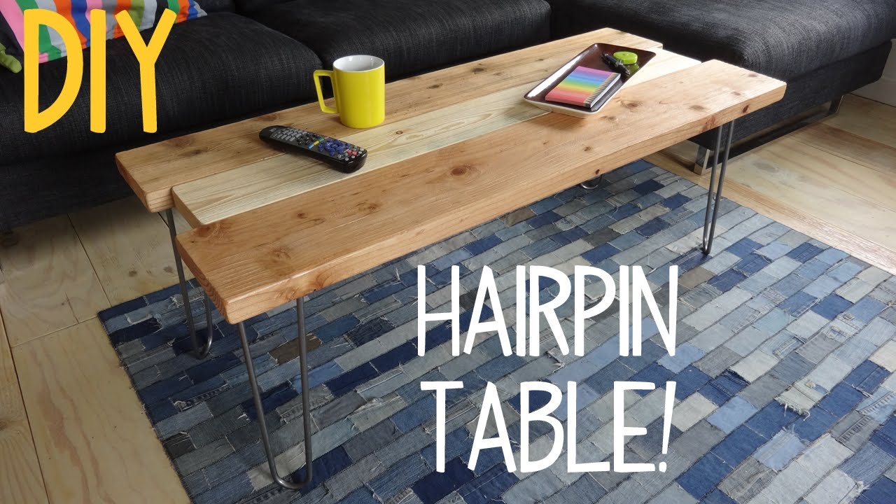 How to Build a Simple Hairpin Table!