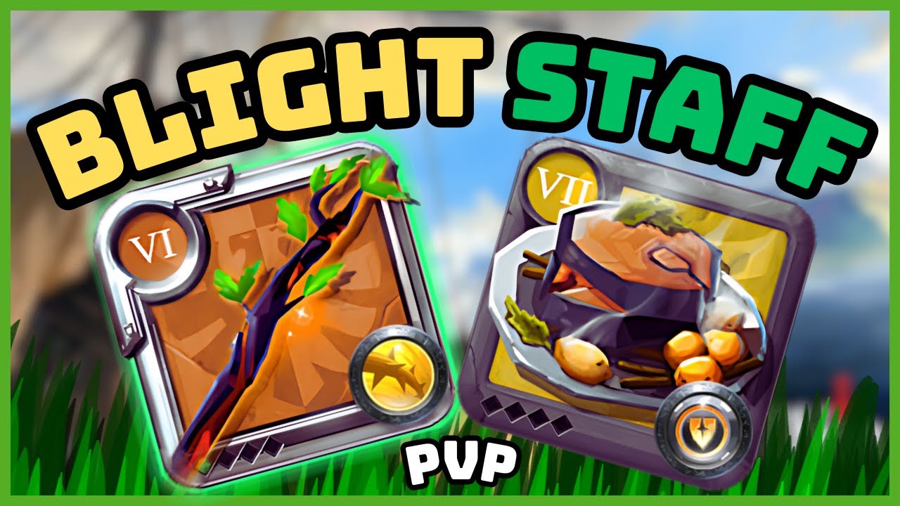 Solo Nature for Mists BLIGHT STAFF PVP INSANO | Albion Online  💚​💚​ (BRUMAS) BRECILIEN OFF META !