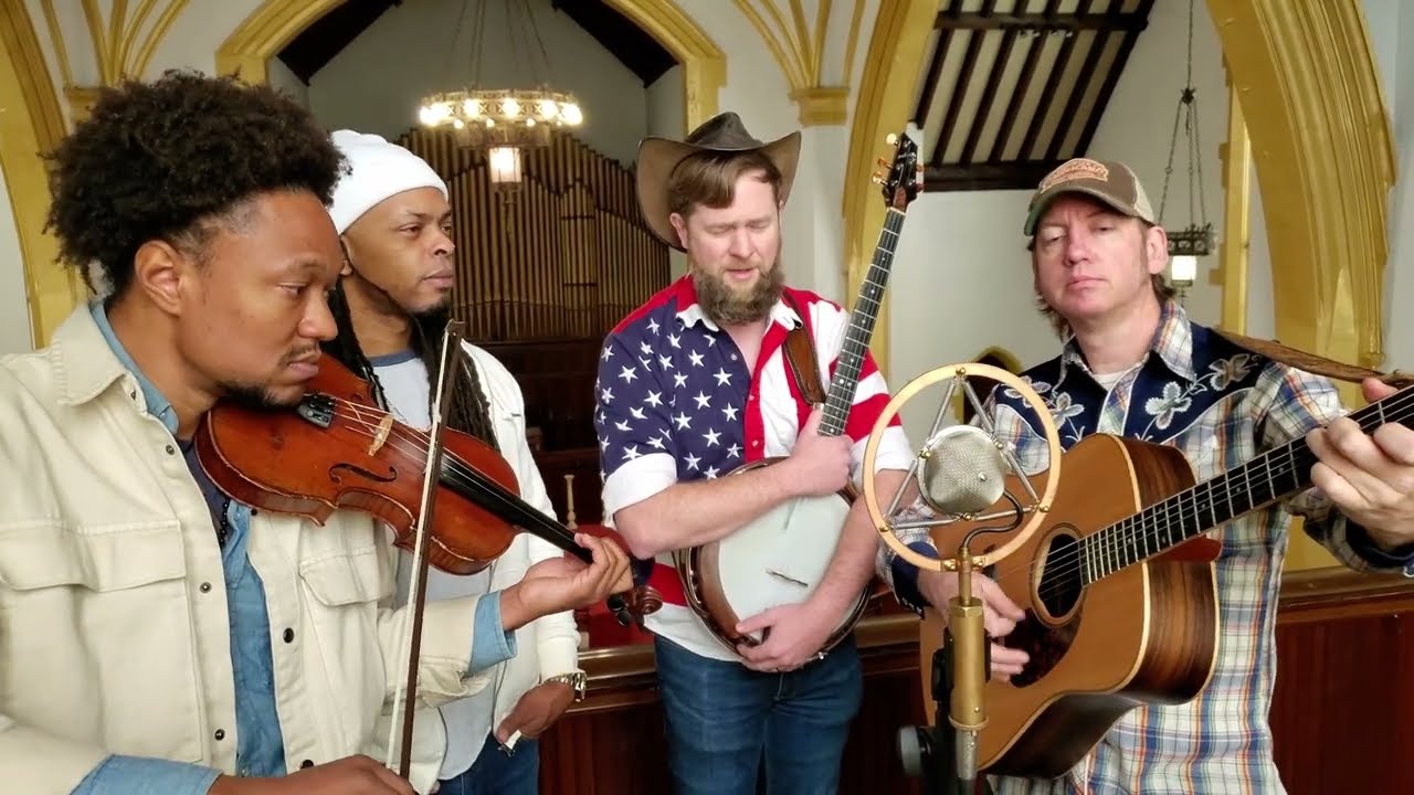 Gangstagrass - Please Don't Take My Home From Me - Barnstormers exclusive performance