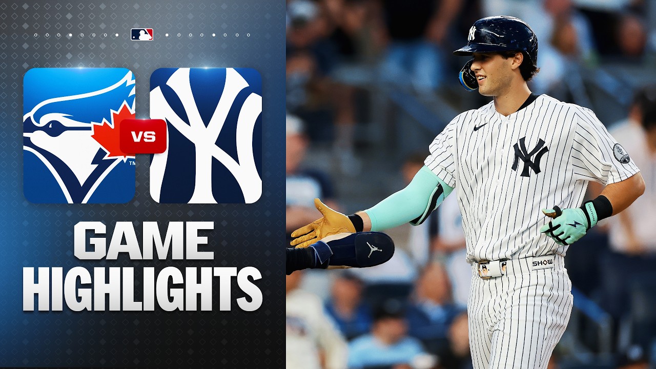Blue Jays vs. Yankees Game Highlights (8/21/26) | MLB Highlights