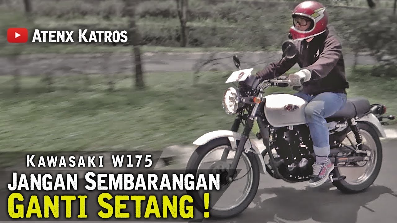 Ganti Setang dan Knalpot W175 [Garage Vlog]