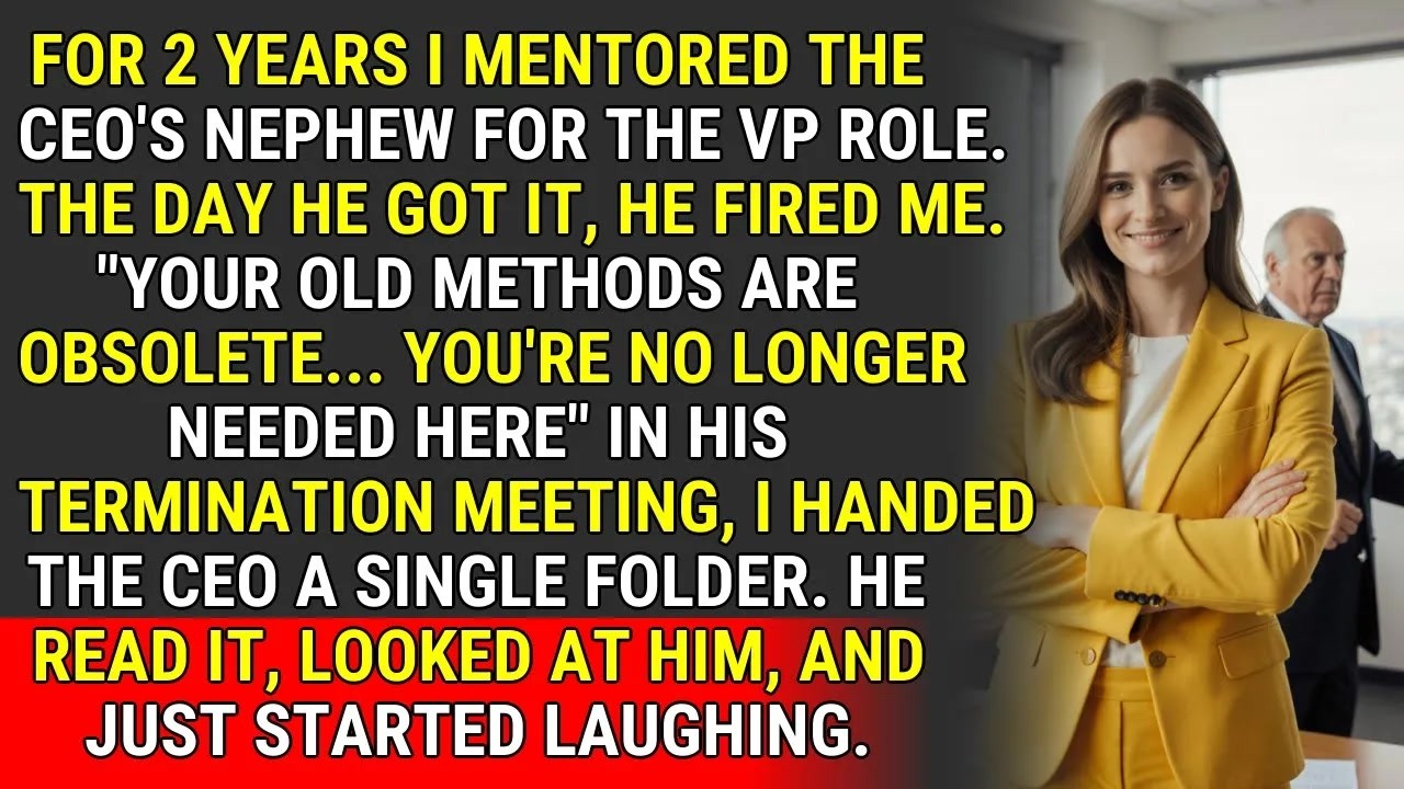 I Mentored the CEO’s Nephew — Then He Fired Me, So I Exposed Him ♟️