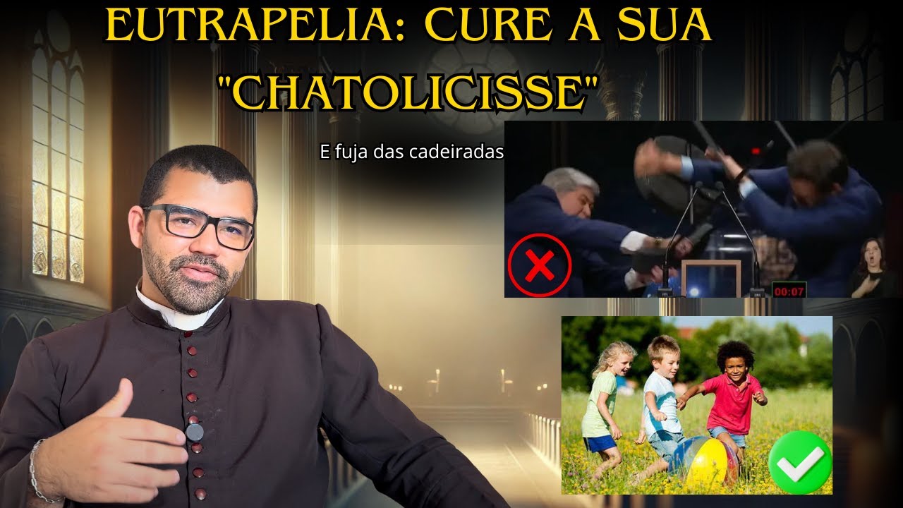 A Virtude do BOM HUMOR: Cure Sua CHATOLICISSE e Evite CADEIRAS Vindo em Sua Direção