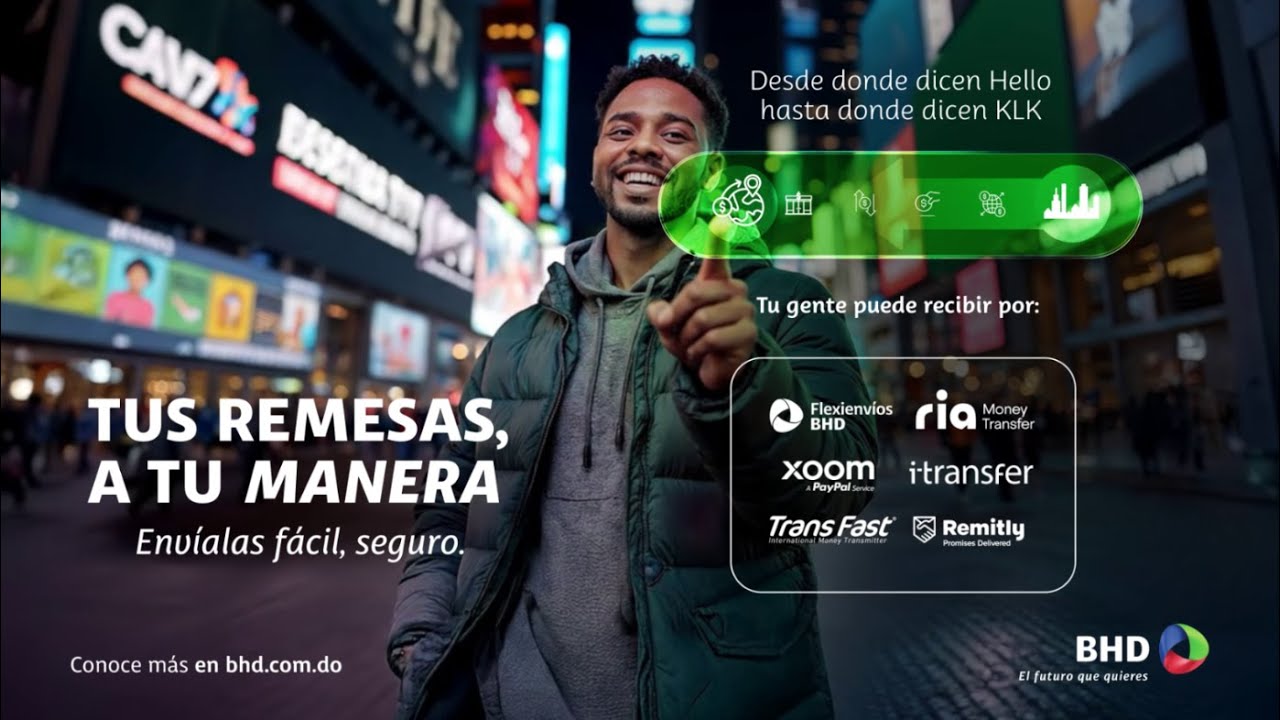 &iexcl;Env&iacute;a tus remesas como prefieras! | Banco BHD