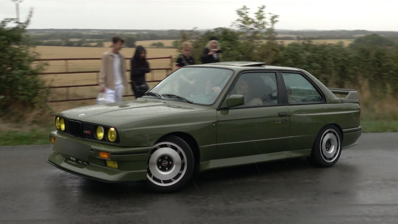 Tuner cars leaving the carshow - Burnout, E30 V8, RX7 RB, S15 1JZ, Corvette C5, Skyline, E36...