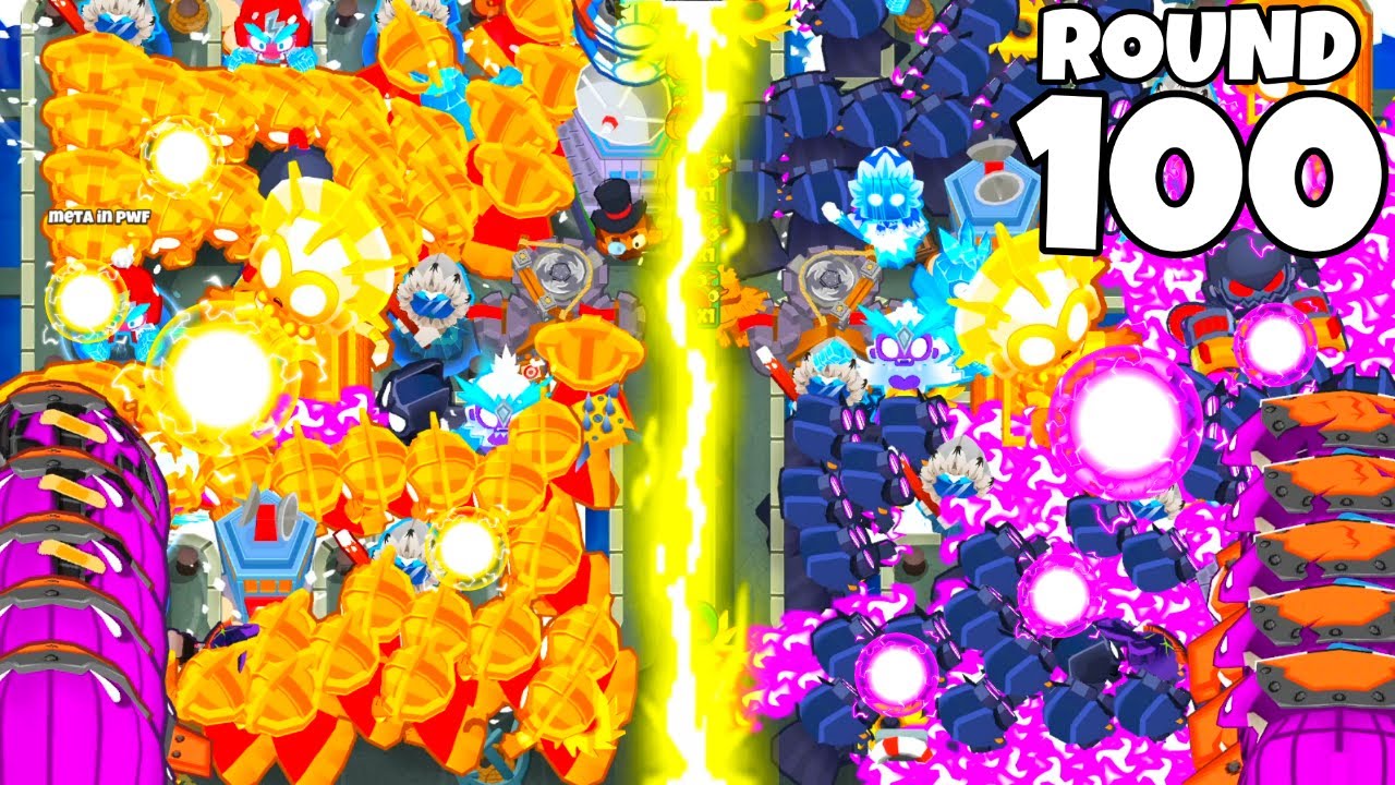 Могу ли я пройти ROUND 100 в BANANZA?! (Bloons TD Battles 2)