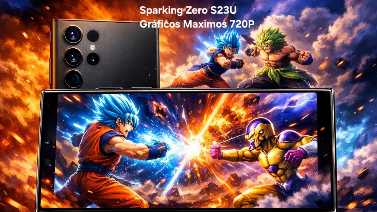 Dragon Ball Sparking! ZERO no S23 Ultra Gráficos Máximo 720P + Todas as Configurações – Winlator 2.8