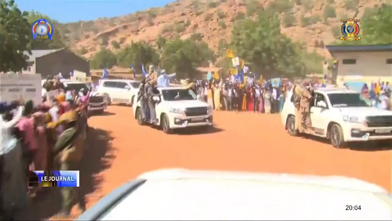 PROVINCE DU GUERA -  Le Maréchal du Tchad en visite de travail à Mongo