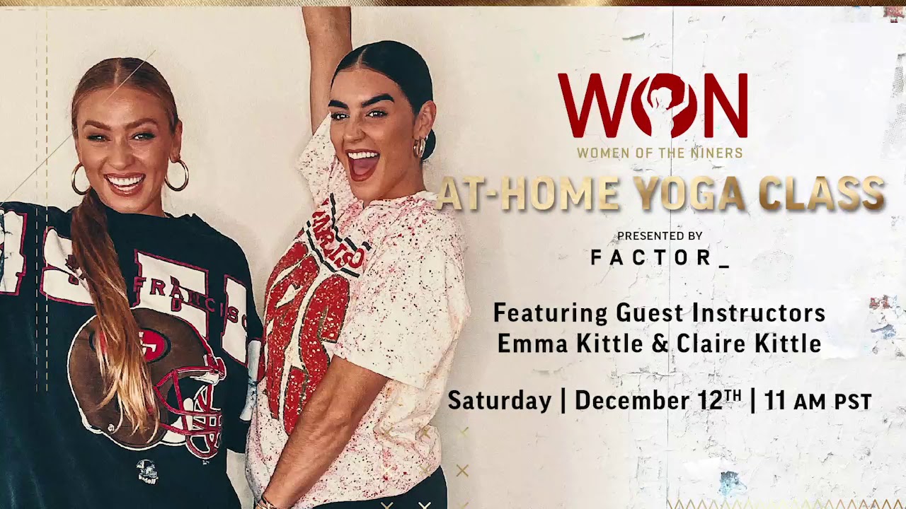 Women Of The Niners - Yoga With Emma & Claire