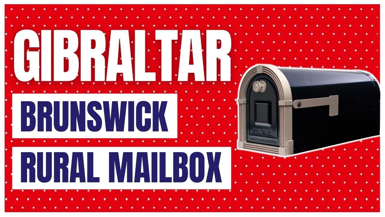 Gibraltar Mailboxes BM16BSN1 Brunswick Rural Mailbox