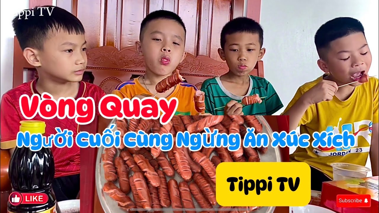 Tippi TV || Người Cuối Cùng Ngừng Ăn Xúc Xích - Vòng Quay May Mắn Tập 1 #tippitv
