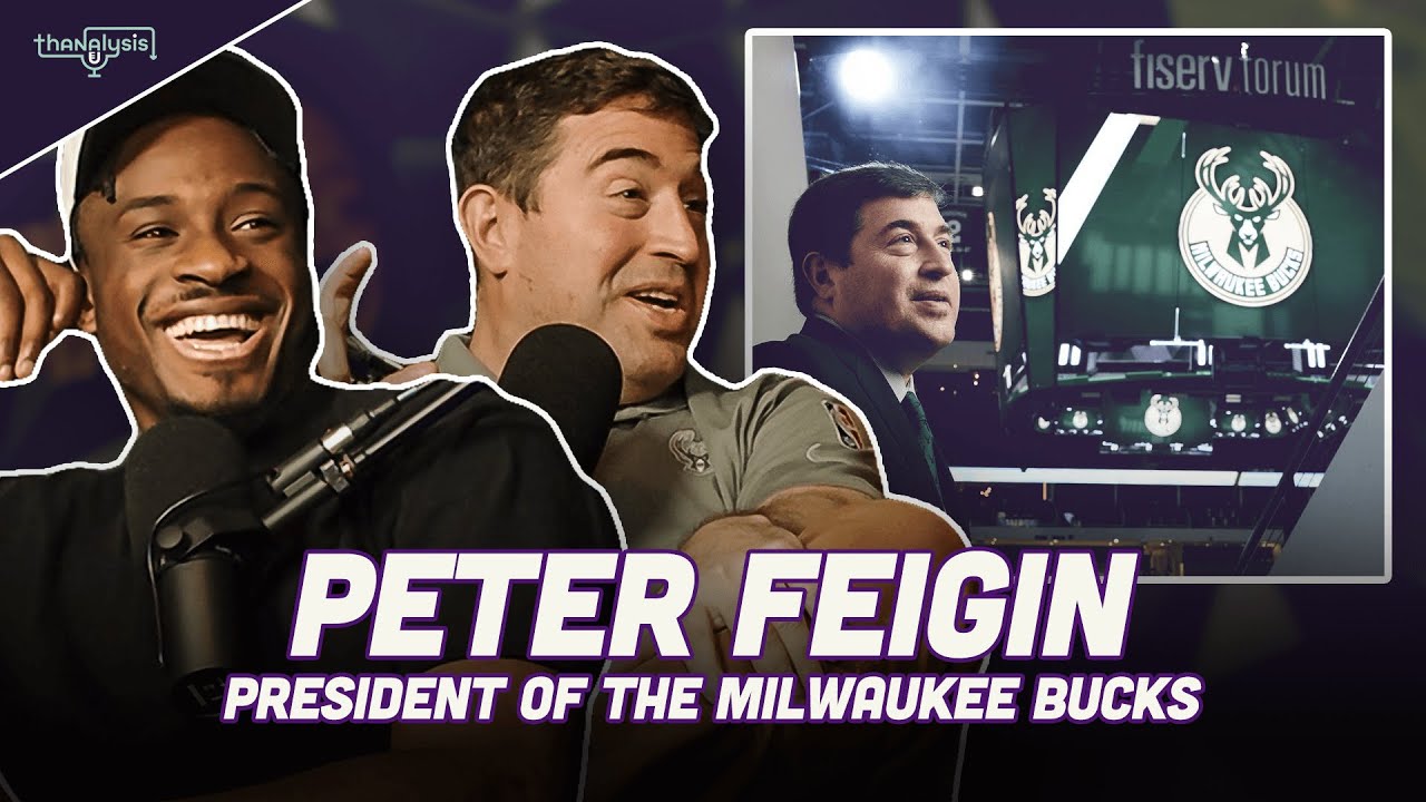President of the Milwaukee Bucks, Peter Feigin, joins Thanasis Antetokounmpo on Thanalysis.
