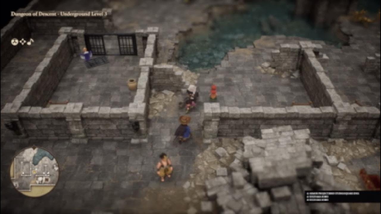 DRAGON QUEST VII Reimagined Pit of Silence